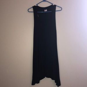 BLACK v-neck dress